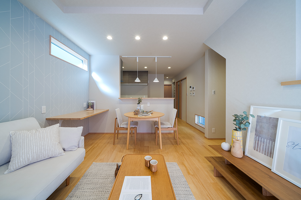 【せやまどりNo.106】「老後の不安が一気に消えるコンパクト動線の家」の間取り図 | LDK