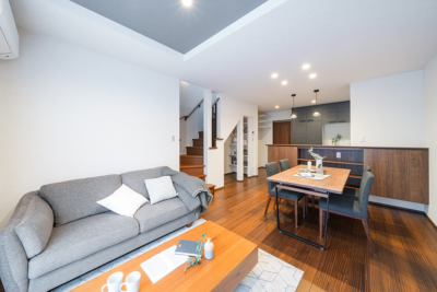 【せやまどりNo.113】「延床35坪！平屋と2階建てのハイブリッド二世帯住宅」の間取り図 | LDK